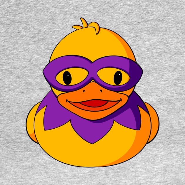 Mardi Gras Mask Rubber Duck by Alisha Ober Designs